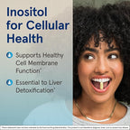 Jarrow Formulas® Inositol 750 mg,Dietary Supplement,Liver Support for Cellular Health and General Wellness,100 Veggie Capsules,Up to a 100 Day Supply,(Pack of 2)