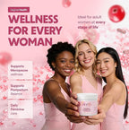 Vaginal Probiotics for Women – pH Balance & Vaginal Flora Support – Women’s Synbiotic with Probiotics & Prebiotics, Lactobacillus Blend & Cranberry – 90 Capsules