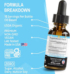 Kids Probiotic Liquid Drops Organic - Organic Probiotics for Kids Probiotics Age 4+, Digestive Health, Immune Support, Flora Gut Health Supplements - Vegan Kid Liquid Probiotic Drops, Non-GMO 1 Fl Oz
