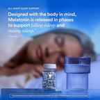 Ritual Sleep Melatonin 5mg - Sleep Aid Supplement - BioSeries Time Released Capsules Designed for All Night* Sleep Support for Adults - Vegan - Drug-Free - Vanilla - 20 Capsules - 20 Servings