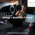 Optimum Nutrition Amino Energy Powder Plus Focus, with BCAA, Electrolytes, and Caffeine, Fruit Punch, 65 Servings (Packaging May Vary)