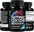 Extra Strength Nitric Oxide Booster - 3X Strength L-Arginine AKG & Citrulline Malate - Men & Women Premium Pre Workout Nitric Booster - Natural Energy & Muscle Support, Bottled in USA - 240 Capsules