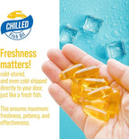 No more Omega 3 fish oil Oxidation Problem, We solved it with Cold-Packed for Freshness & Potency. Triple Strength, Chilled, Heavy Metal Free Omega 3 Supplement for Heart & Brain Support, 200 Softgels