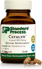 Standard Process Catalyn - General Well-Being Tablet to Aid Antioxidant Activity - Contains Vitamins A, B6 & D - Designed to Bridge Nutritional Gaps - Non-Dairy & Non-Soy - 90 Tablets (30 Servings)
