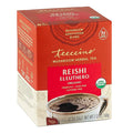 Teeccino Reishi Eleuthero Tea - French Roast - 10 TeaBags - Organic Mushroom Adaptogenic Herbal Tea, 3x More Herbs than Regular Tea Bags, Caffeine Free, Chicory Prebiotic
