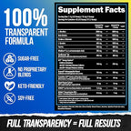 ALPHA LION Superhuman Burn – 2 in 1 Metabolism Booster Pre Workout and Thermogenic Fat Burner for Men – Appetite Suppressant and Weight Loss Supplement (21 Servings, Lemonator)