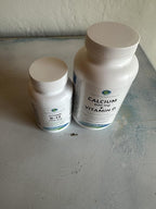 Earth's Splendor Energy + Bone Support Energy Bundle: Vitamin B12 & Calcium+Vitamin D, Gluten Free, No Artificial Flavors or Colors, Helps Energy Metabolism