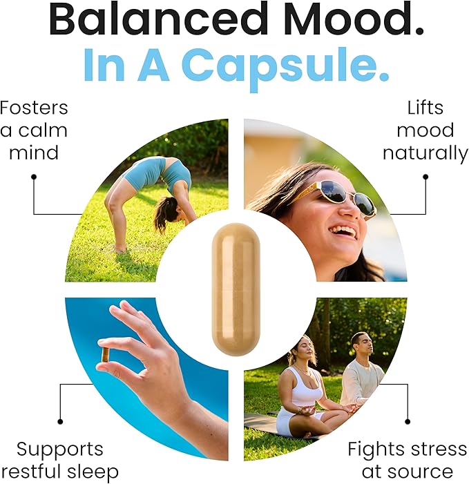 UltiChill On-The-Go Antioxidant & Stress Relief, 5-Day Supplement Trial Pack | for Mood & Immune Booster, Sleep Support | Magnesium Glycinate, VIT B6, KSM-66 Ashwagandha, Turmeric & 5-HTP