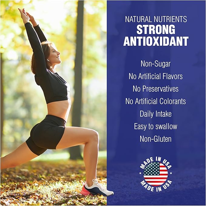 Vitamin E 60 Softgels 400 IU by Natural Systems - Vitamin E Supplements Immune System Support * - Softgels Skin Care - Natural VIT E Non-Sugar, Non-Artificial Flavors or Preservatives