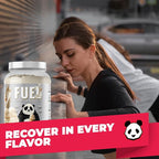 Underground Bio Labs Panda Fuel Premium Protein Whey,Hydrolyzed Collagen,Casein,Probiotics, Enzymes, Keto Friendly,Time Release, 25 Servings (2.5 Pound, Vanilla Ice Cream)