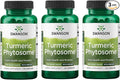 Swanson Turmeric Phytosome with Meriva 500 Milligrams 60 Capsules (3 Pack)