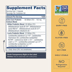 Renew Life Extra Care Digestive Probiotic Capsules, 50 Billion CFU Guaranteed, Daily Supplement Supports Immune, Digestive, Respiratory Health(1), L. Rhamnosus GG, Dairy, Soy and Gluten-Free, 60 Count