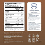Vital Proteins Collagen Peptides Powder - Chocolate Powder for Hair, Nail, Skin, Bone & Joint Health, 13.5oz
