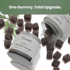 Cured 3 in 1 - Pure Himalayan Shilajit Gummies for Men & Women | Sea Moss Ashwagandha, & Manuka Honey Organic with 85+ Trace Minerals | All-Natural & 100% Vegan | Non-GMO | Made in America