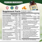 Best Multivitamin for Men | Completely Men's Multivitamins & Multiminerals with Over 20 Vitamins A, C, D, E, B12, Zinc & More Essential Vitamins for Men | Energy, Focus & Immune Health. 120 Capsules