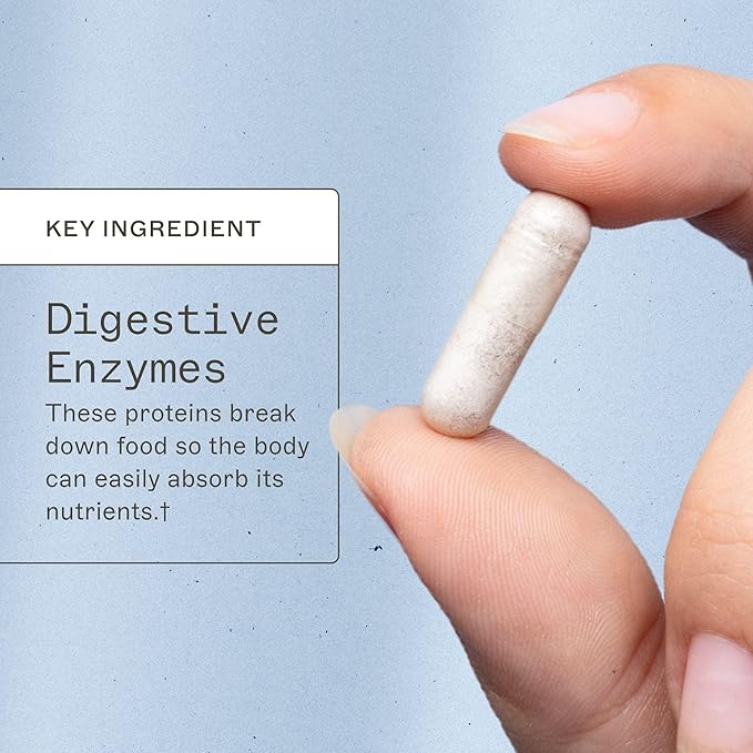 Amy Myers MD Complete Enzymes - Gut Care & Digestive Health Support Supplement - Daily Healthy Microbiome Support Nutritional Supplement - 120 Capsules