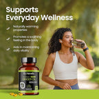 Dr. HERBALIST Ginger Oil Capsules 1600mg - Cold Pressed Zingiber Officinale with Gingerols & Shogaols | Supports Digestive Comfort & Joint Wellness* | Halal | 60ct