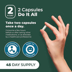 PurePremium Reduced Glutathione 1000mg per Serving – 98% Purity – L-Glutathione Supplement 500mg per Capsule – Antioxidant Supplement for Liver Detox, Skin, Brain & Immune Support – 45-Day Supply