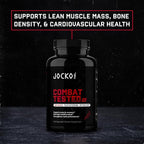 Jocko Fuel Test Booster for Men - Natural Endurance, Stamina, & Strength Booster - Muscle Builder for Men & Nitric Oxide Support with Ginger Root, Shilajit, & Tongkat Ali, 120ct (30 Servings)