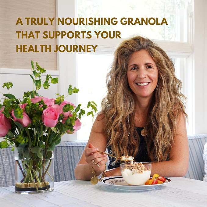Struesli Original Organic Granola, Grain & Gluten Free, Healthy Snacks with Chia Seeds, Nuts and Sea Salt, Prebiotic High Fiber Food for Yogurt, Cereal & More, Plant Based, Keto & Paleo Friendly, 32 Oz, 2 Pack