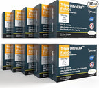Naturalis Triple Strength UltraEPA™ EPA 1000mg | Pharmaceutical Grade High Purity 99% Omega-3 with 96.5% EPA Burpless Fish Oil | IFOS Certified, Sustainably Sourced, Non-GMO | Pack of 10