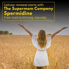 Spermidine Supplement – 60 Vegetable Capsules – Wheat Germ Extract with 1000 mg Spermidine, Enhanced with BioPerine for Optimal Absorption (1-Pack)