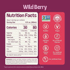 Kinderlyte Advanced Electrolyte Powder for Kids and Adults - Drink Mix Hydration Packets (Wild Berry, 16 Count), with PreMax Prebiotics, No Artificial Sweeteners or Flavors, No Synthetic Dyes