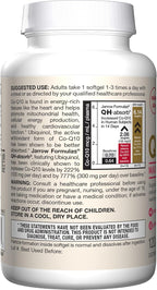 Jarrow Formulas QH-Absorb Ubiquinol 100mg - 120 Softgels - High Absorption & Active Antioxidant Form of Co-Q10 - Supports Mitochondrial Energy Production & Healthy Cardiovascular Function