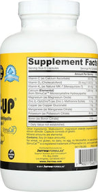 Jarrow Formulas BoneUp for Bone Density - Vitamin D3 and K2, Calcium Support, 360 Capsules, Promotes Skeletal Nutrition, Up to 60 Days Supply