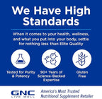 GNC Preventive Nutrition NMN, 150 mg, NAD+ Booster Supplement for Cellular Energy & DNA Repair, Anti-Aging Support, 60 Capsules, Gluten Free, 60 Servings