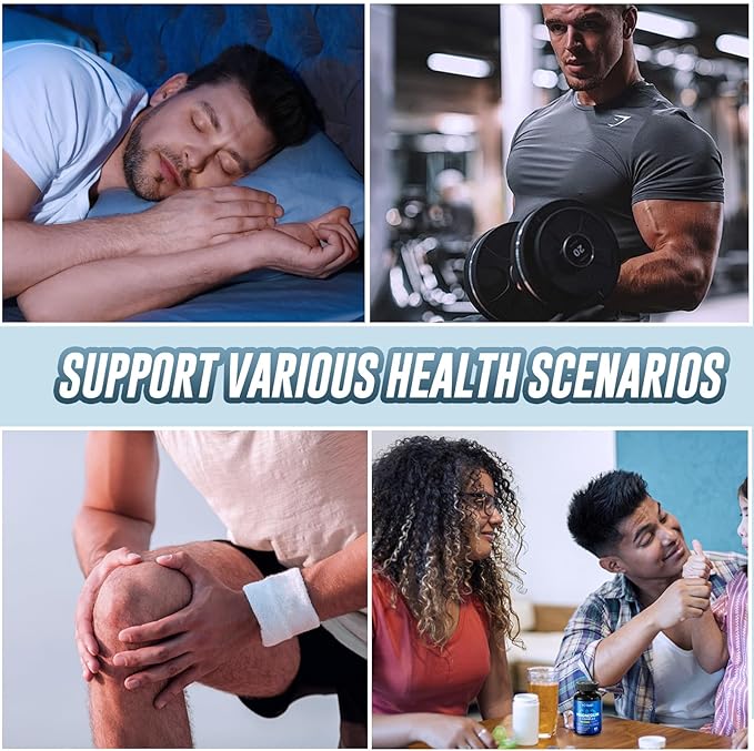 Magnesium 7 Complex Supplement Advanced with 7 Forms of Magnesium (Glycinate, Malate, Chelate, Aspartate, Orotate, Taurine, Citrate), Zinc, Vitamin D3 & Vitamin B6 for Sleep & Muscle, 60 Capsules