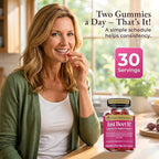 Just Beet It! Beet Root Gummies - Blood Pressure & Circulation Support Beet Gummies - Nitric Oxide Booster with CoQ10 & Grape Seed Extract - Heart Health & Energy for Men & Women - 60 Beet Chews
