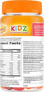 Emergen-C Zero Sugar Immune Support Kidz Gummies 36 Count