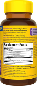 Nature Made Hair Growth Softgels, Clinically Studied Lustriva + Biotin, Vitamin C & A, Hair Growth Vitamins - Support Healthy Hair as You Age, 30 Softgels, 30 Day Supply