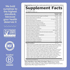 Garden of Life Once Daily Whole Food Multivitamin for Men, Organic Mens Vitamins & Minerals, Vitamin C, Zinc, Vegan, for Health & Well-Being, 60 Tablets (Pack of 6)