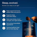 FOCL Night Magnesium Sleep Drink Mix, Natural Sleep Aid Powder for Adults with L-Theanine, Apigenin, Reishi and GABA, Sugar-Free, Non-GMO, Salted Chocolate