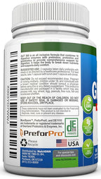 4-in-1 Probiotics, Prebiotics & Postbiotics with 18 Digestive Enzymes for Women & Men - Complete Gut & Digestive Support Supplement - Bloating Relief and Enzymes for Digestion - Non GMO - Vegan