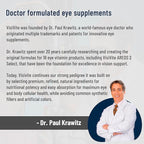 AREDS 2 Select Eye Vitamins for Macular Support - Vitamins for Eyes with Zeaxanthin Plus Lutein Macular Supplement - Premium Macular Health Formula - Eye Supplements - 60 Capsules - (Pack of 3)