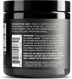 Toniiq Tart Cherry Capsules - Ultra High Potency 52:1 Extract - Highly Concentrated - Third-Party Lab Tested for Purity & Quality - 120 Capsules