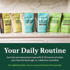Greens First Dream Protein Powder Whey - 20g Protein Per Serving - Hormone-Free with Prebiotics - Non-GMO - No Artificial Sweeteners/MSG/Aspartame (Creamy French Vanilla, 26.5 oz)