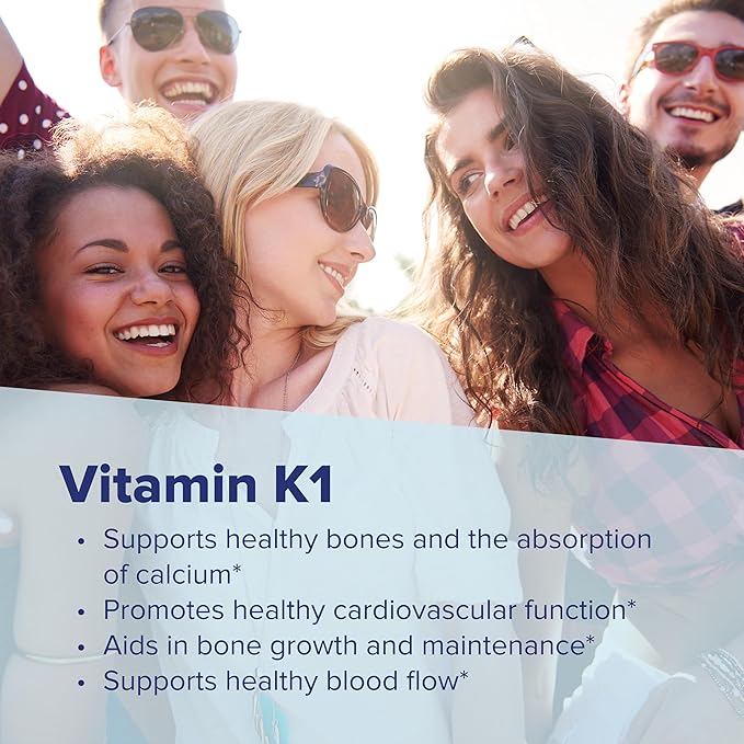 Superior Source Vitamin K1 500 mcg - Bone Strength & Health Support Supplement - Vitamin K Supplement Aids Blood Health & Calcium Absorption - 100 Sublingual Dissolving Tablets