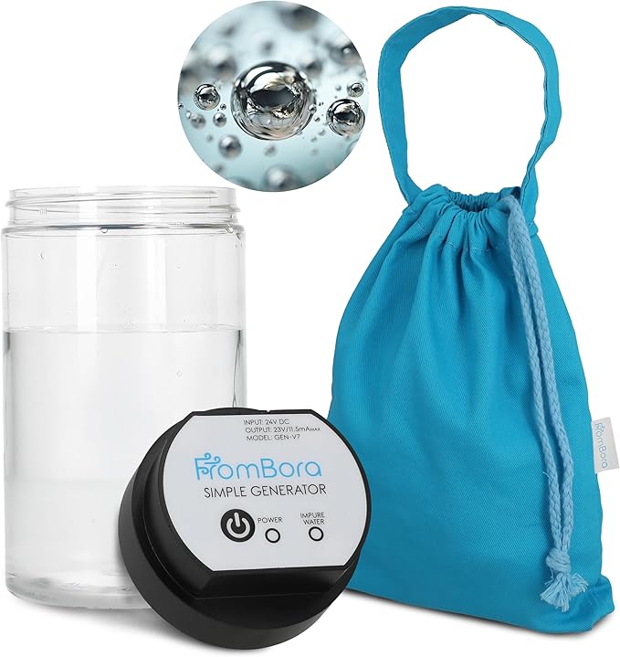 Colloidal Silver Generator Kit – 99.99% Pure Silver Wire, TDS Meter, Laser, Jar & Travel Bag – Constant Current Machine for True Nano Particles at Home