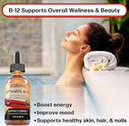 SBR Nutrition Extra Strength 6000mcg Vitamin B12 Sublingual Liquid Drops - Methylcobalamin, VIT B 12 Supports Energy, Max Absorption, 60 Servings, Non-GMO, Vegan Friendly, Manufactured in The USA