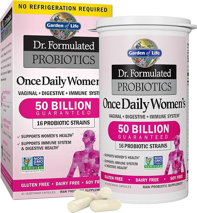 Garden of Life & Zinc Supplements 30mg High Potency Raw Zinc and Vitamin C Multimineral Supplement, Vitamin Code/Trace Minerals & Probiotics for Skin Health & Immune Support, 60 Vegan Capsules