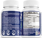 NEVISS Melatonin 50 mg for Adults - Extra Strength 9-in-1 Fast Dissolve Sublingual - High Dose with Magnesium Glycinate, Vitamin D3, Ashwagandha, Lemon Balm, Chamomile, Sugar Free, Vegan,60 Tablets