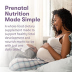 Garden of Life Organics Prenatal Vitamin: Folate for Energy & Healthy Fetal Development, Non-constipating Iron, Vitamin C, B6, B12, D3 – Organic, Non-GMO, Gluten-Free, Vegan, 30 Day Supply (Pack of 6)
