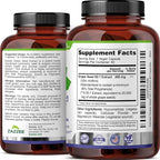 Zazzee High Strength Grape Seed 50:1 Extract, 60 Vegan Capsules, 95% Polyphenols, 400 mg per Capsule, 2 Month Supply, Antioxidant, Circulation & Blood Flow Support, Non-GMO, Made in the USA