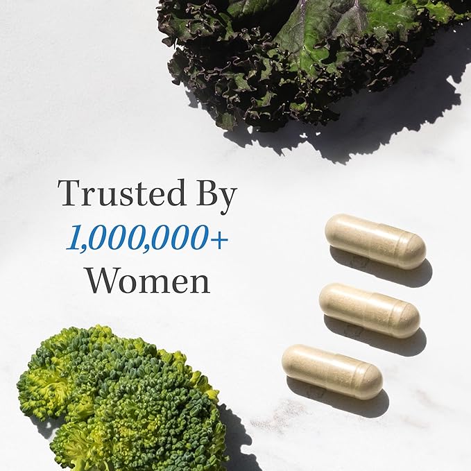 DIM Supplement 200 mg | Estrogen Balance for Women & Men | Hormonal Acne, Hormone Balance, Menopause & Antioxidant Support | Clean Label Project Certified, Vegan & Soy Free Diindolylmethane | 60 Ct.