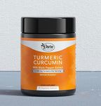 Pure By Nature Turmeric Curcumin Supplement with Black Pepper Extract - 95% Curcuminoids Turmeric Supplement, Organic High Absorption Antioxidant Support for Joint Immune Health – 1200mg/Serving (90)