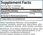 Bronson Melatonin 10mg Fast Dissolve Cherry Flavored Tablets Vegetarian Chewable Lozenges, 360 Count